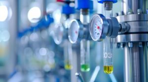 De nombreuses expériences nécessitent une pression atmosphérique plus basse fournie par un système de vide de laboratoire.