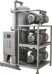 Oil-less Rotary Vane Central Vacuum System