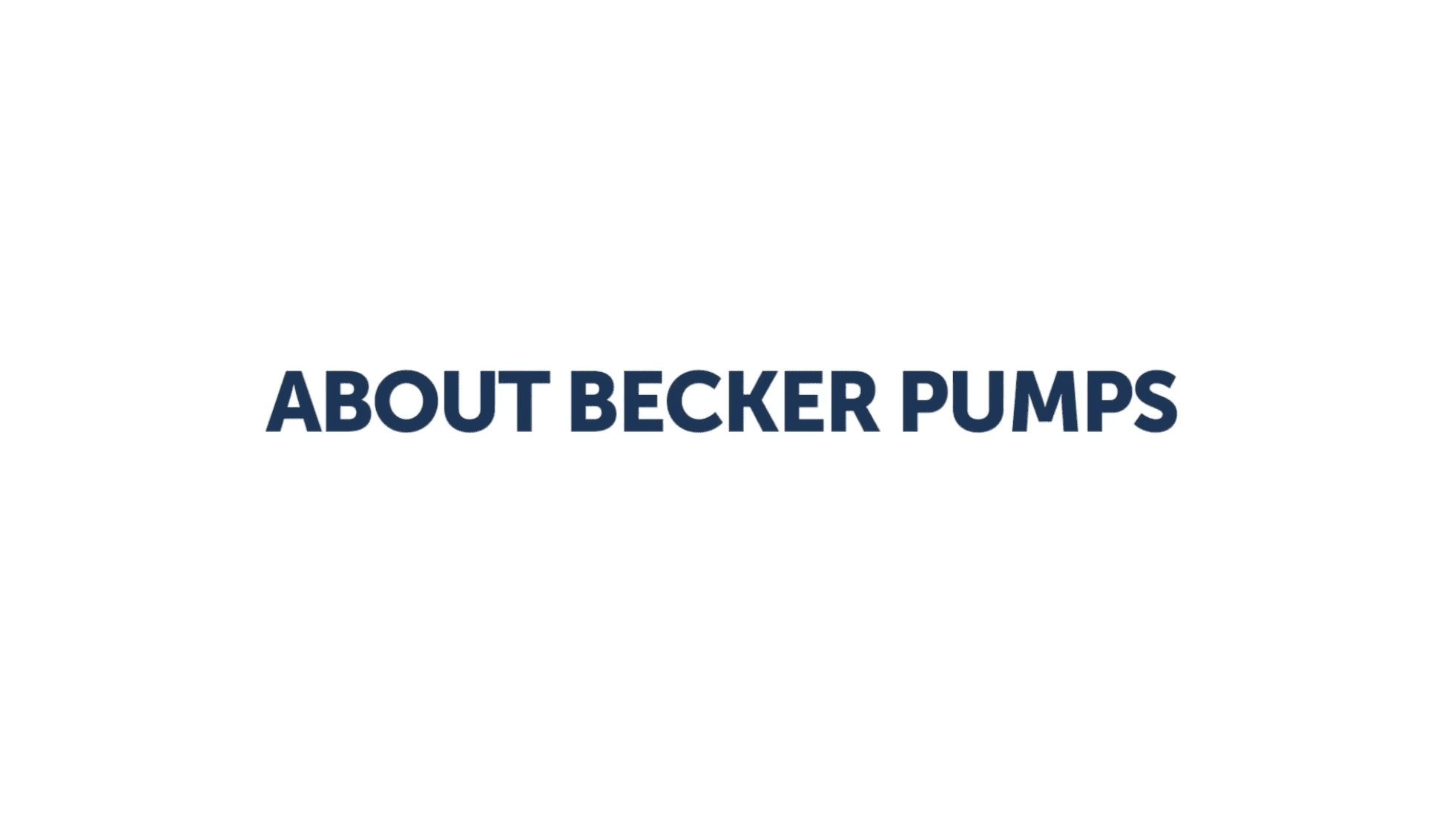 About Becker Pumps: Enhancing Efficiency in Industrial Vacuum Solutions