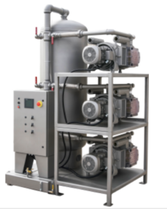 Becker’s expandable oil-lubricated rotary vane medical vacuum system
