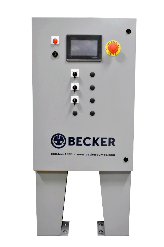 Becker Pumps Control Panel