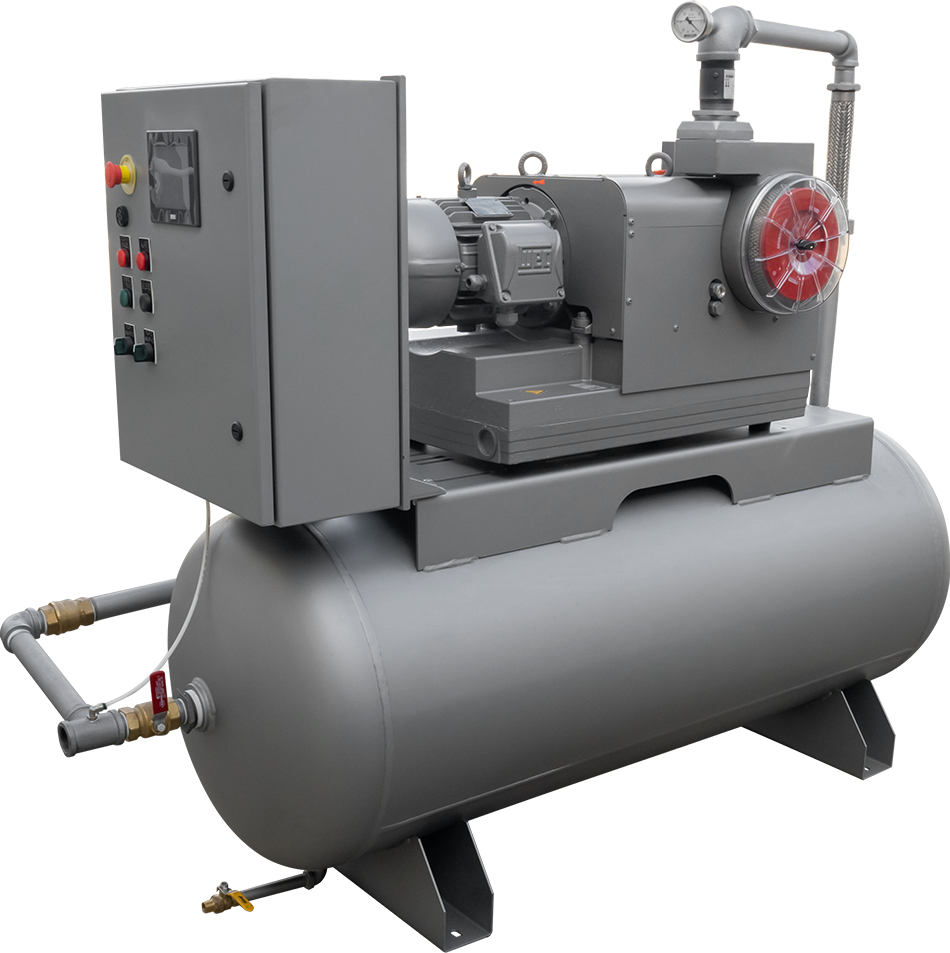 The Claw System uses compresses gases using an energy-efficient medical vacuum pump technology.