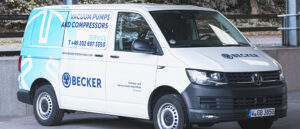 Becker Pumps Mobile Repair Van