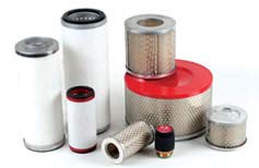 Vacuum pump filters