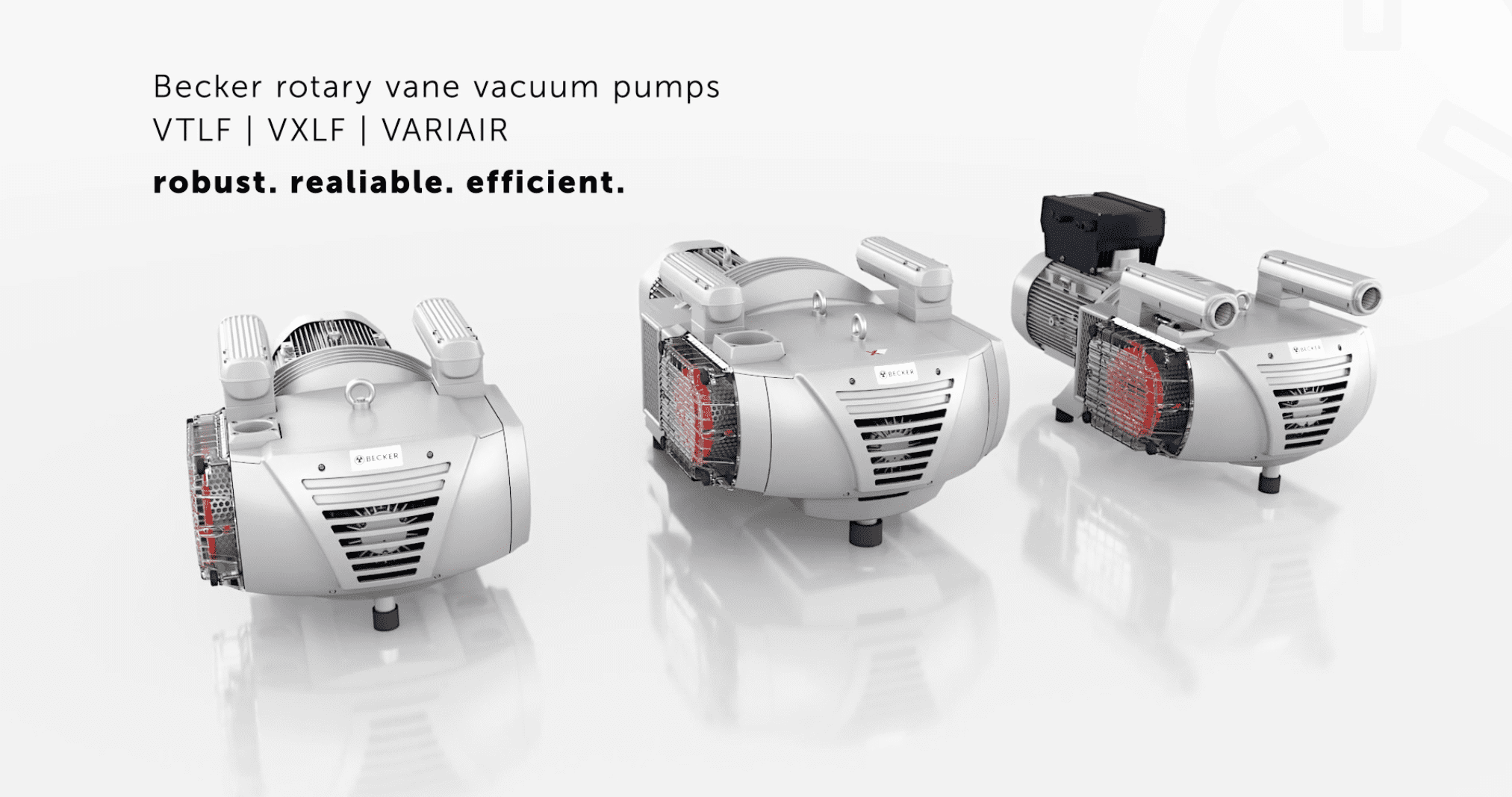 VTLF Oil-Free Rotary Vane Vacuum Pumps